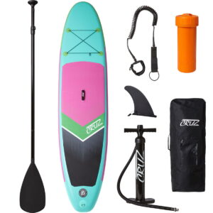 Cruz Oppusteligt 2-lags Stand Up Paddle board, Knockout Pink