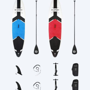 Pakketilbud: 2x Watery Global oppustelig SUP PaddleBoard 10'6