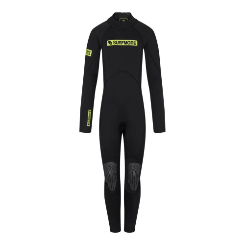 SURFMORE Kids våddragt til børn - Sort - 6 - 8 år (højde 130-145 cm)