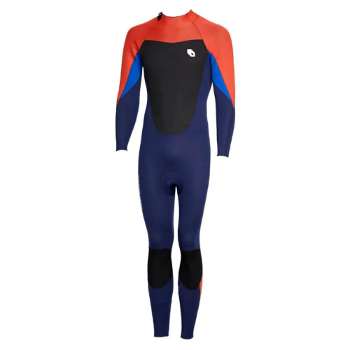 SURFMORE Våddragt til damer (3 mm) - Sort/Orange - Small (højde 163-170 cm)